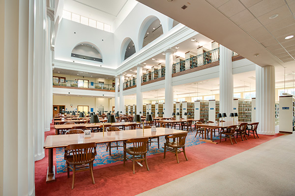 Interior of Library