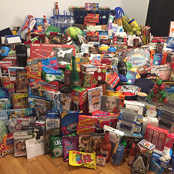 January_19_2016_Donations_for_Troops_Pile_of_Gifts