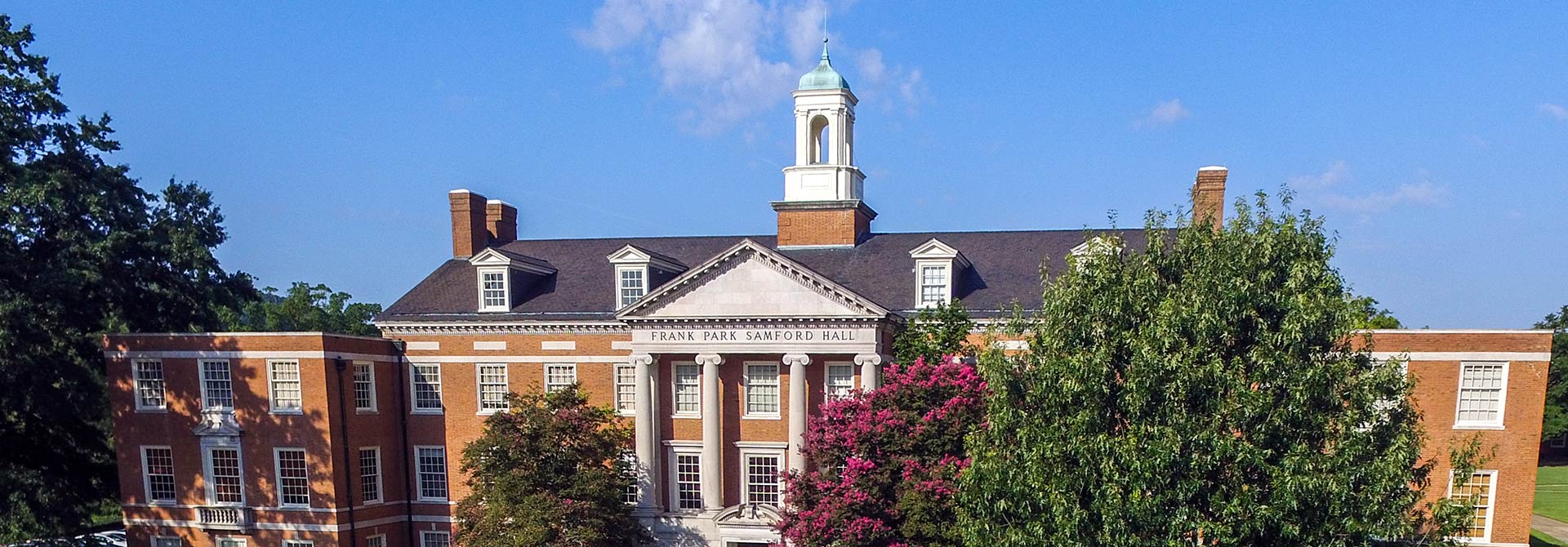 samford hall exterior