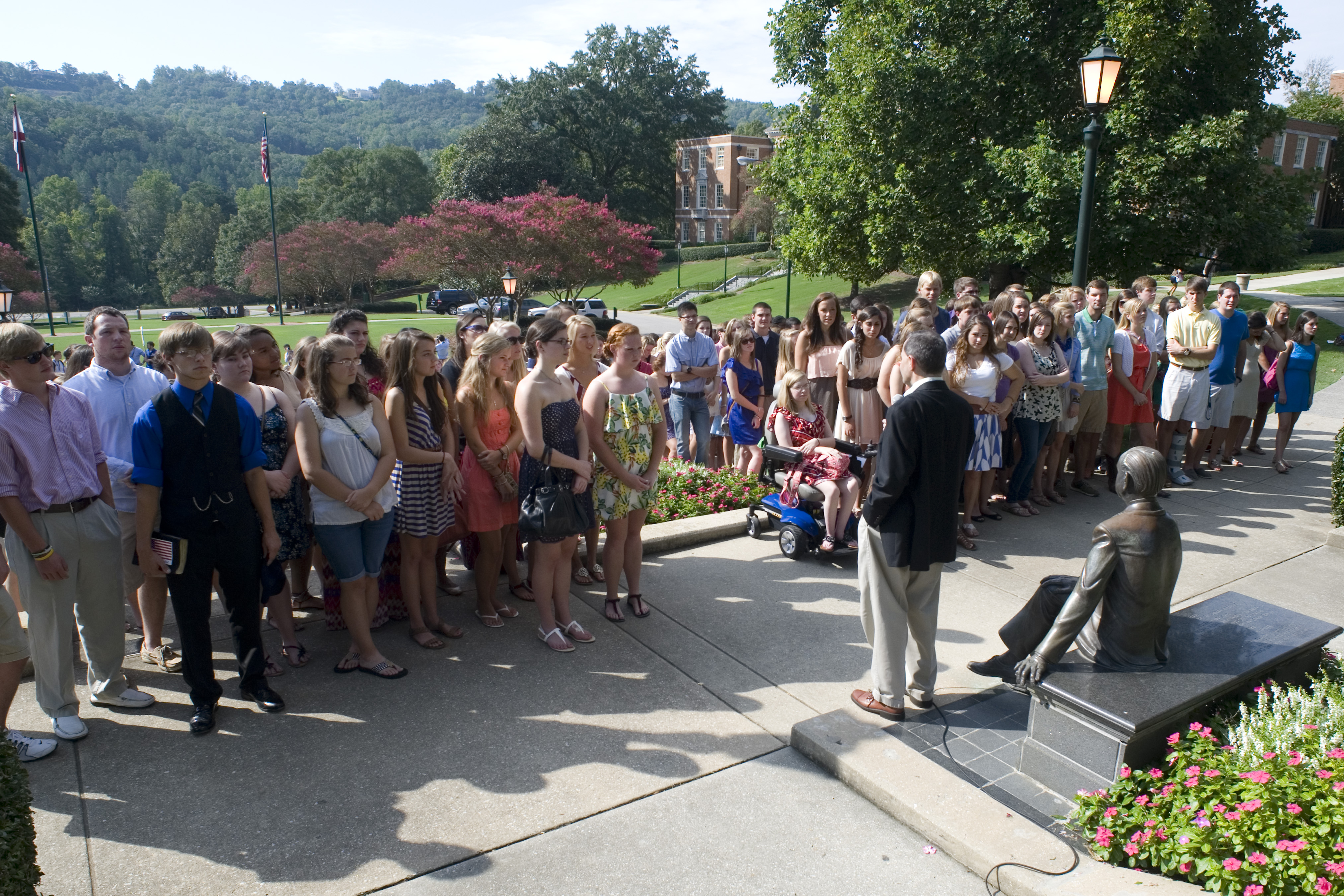 President Westmoreland welcomes students