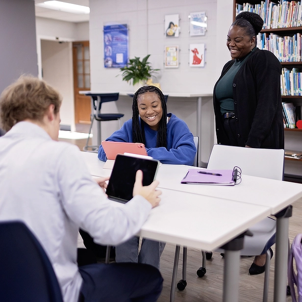 Two Educators in Commons