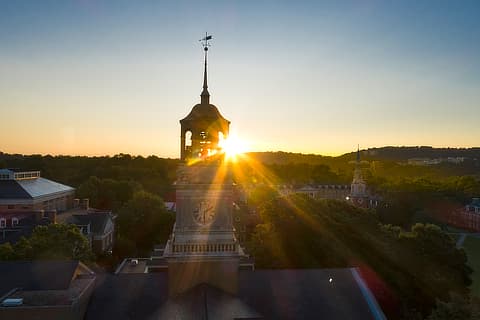 sunrise through carillon AM07192137