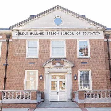 outside of education building