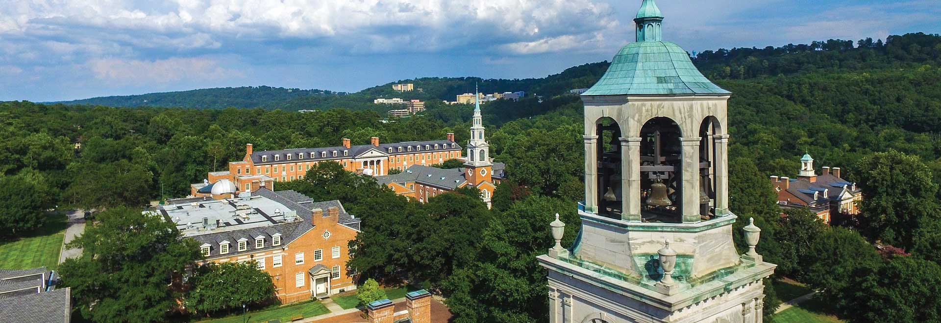 Libary Belltower Toward Brookwood