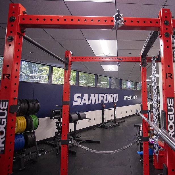 Samford Kinesiology Training Room