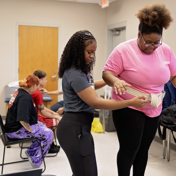 Student with Patient