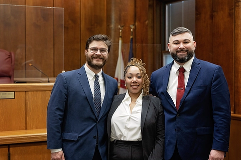 Three Cumberland Students