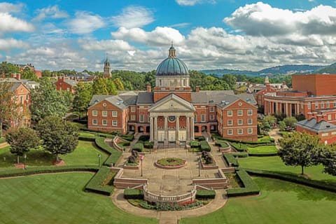 Campus from Divinity Hall
