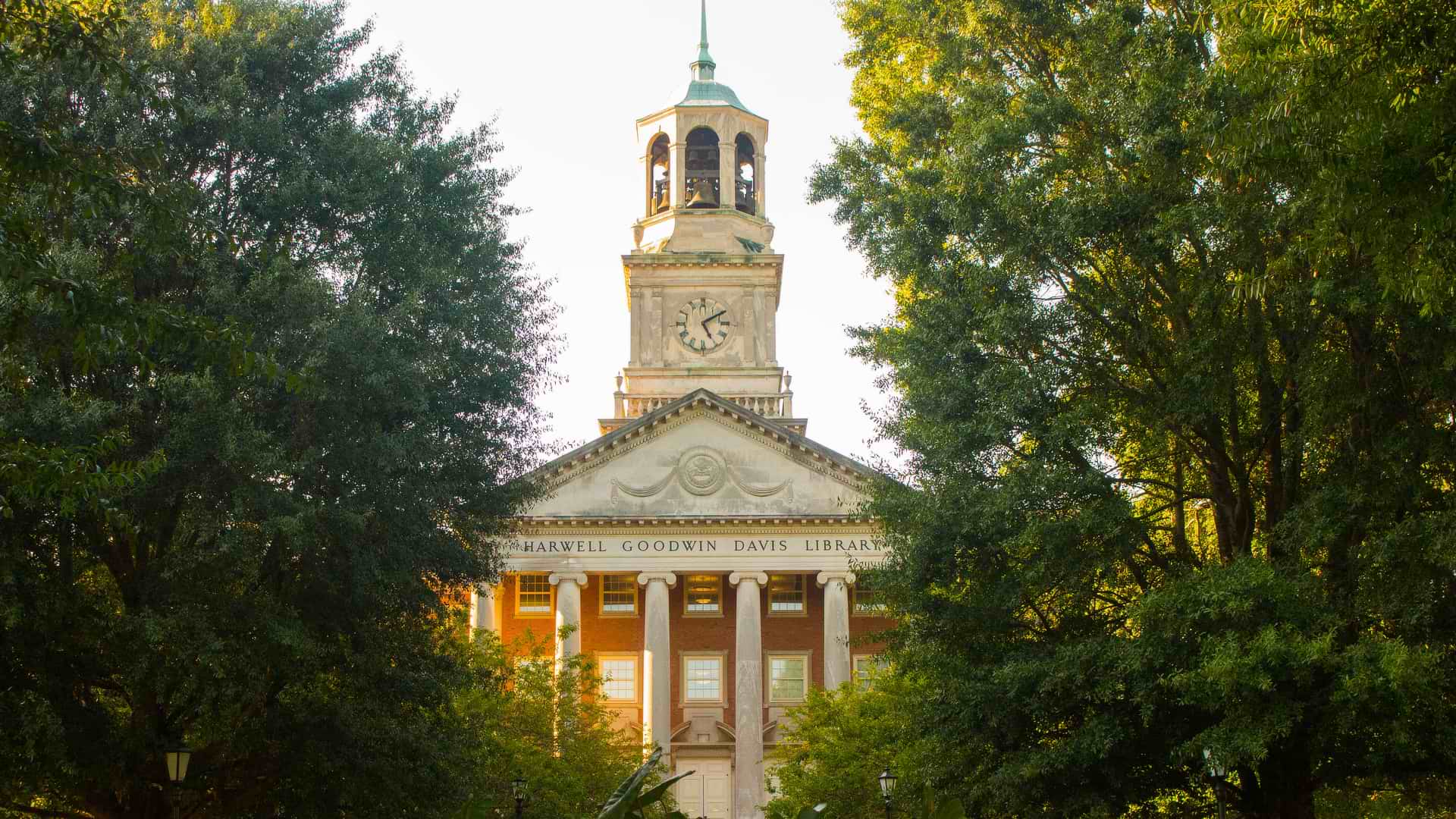 View of Samford's Library