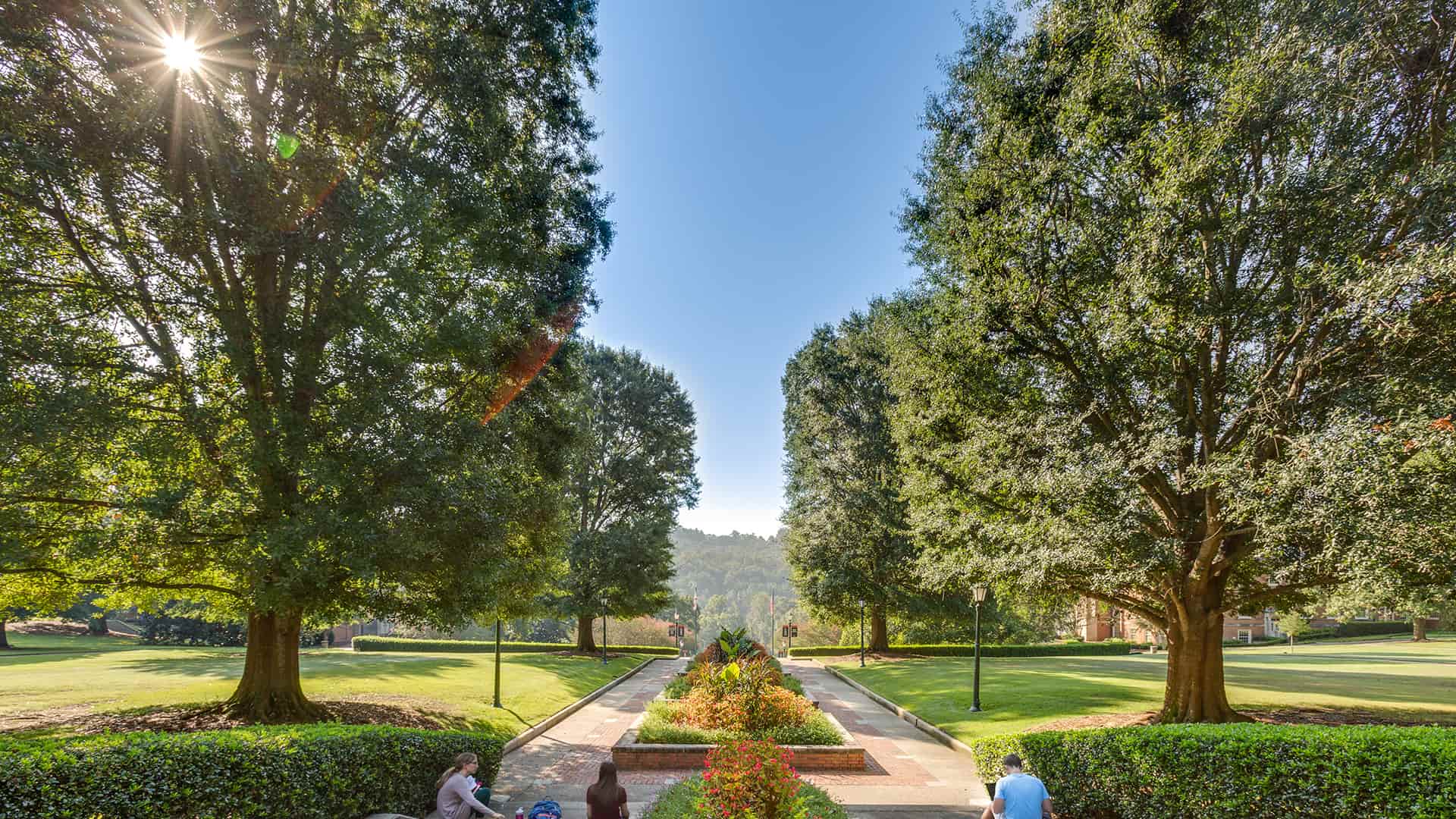 centennial walk toward Lakeshore