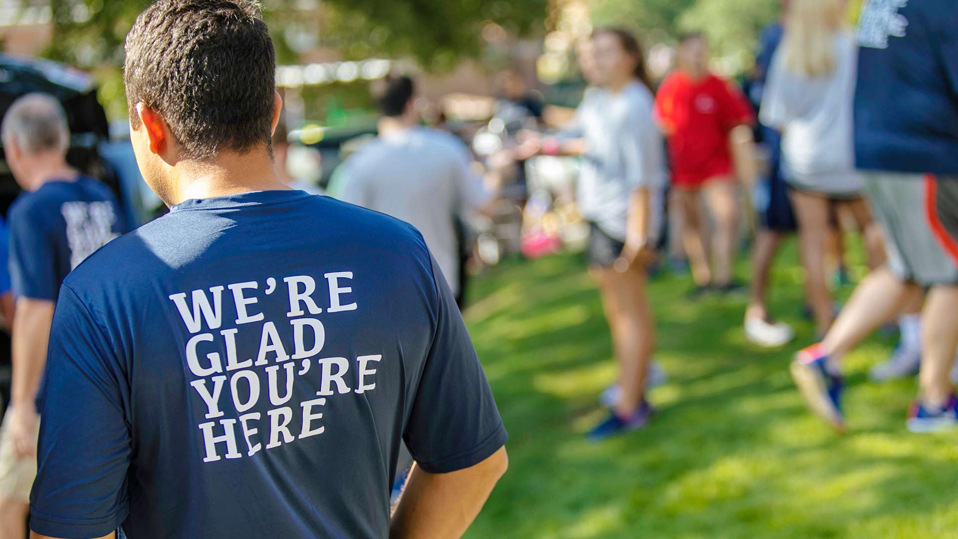 were glad youre here t shirt