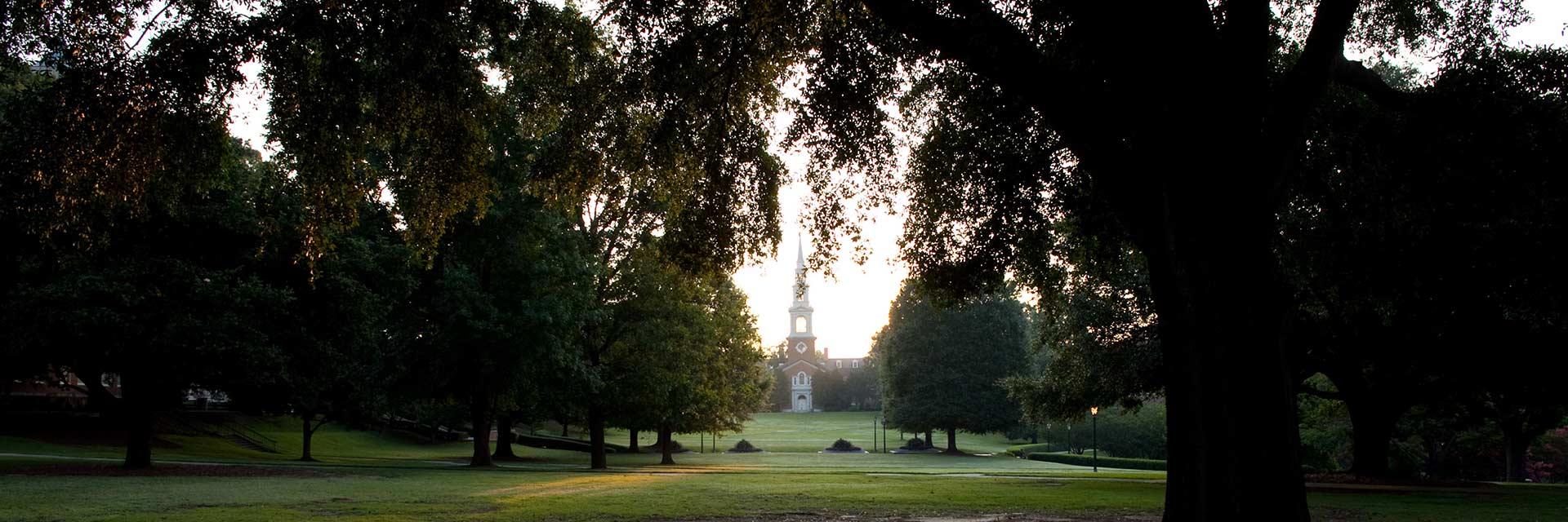 Reid Chapel Early Morning Header