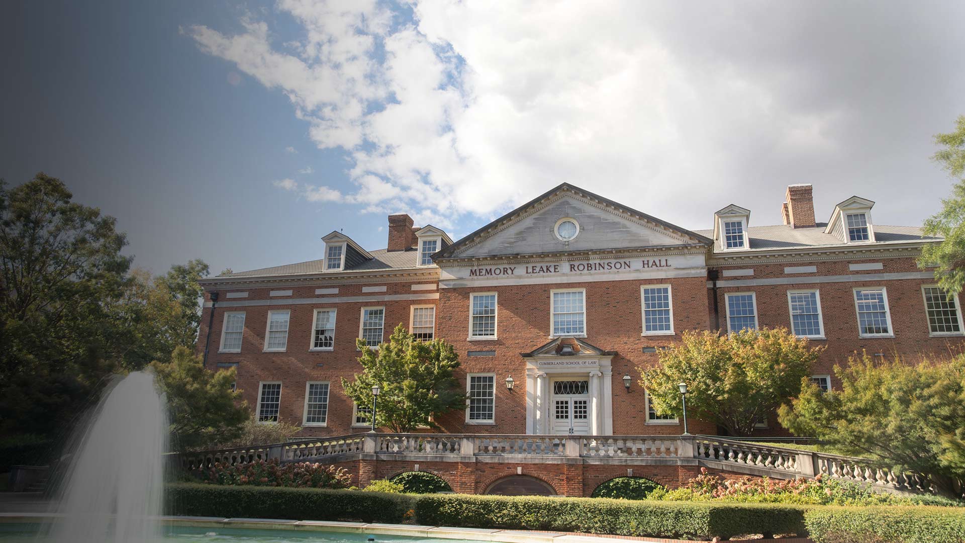 Exterior View of Robinson Hall