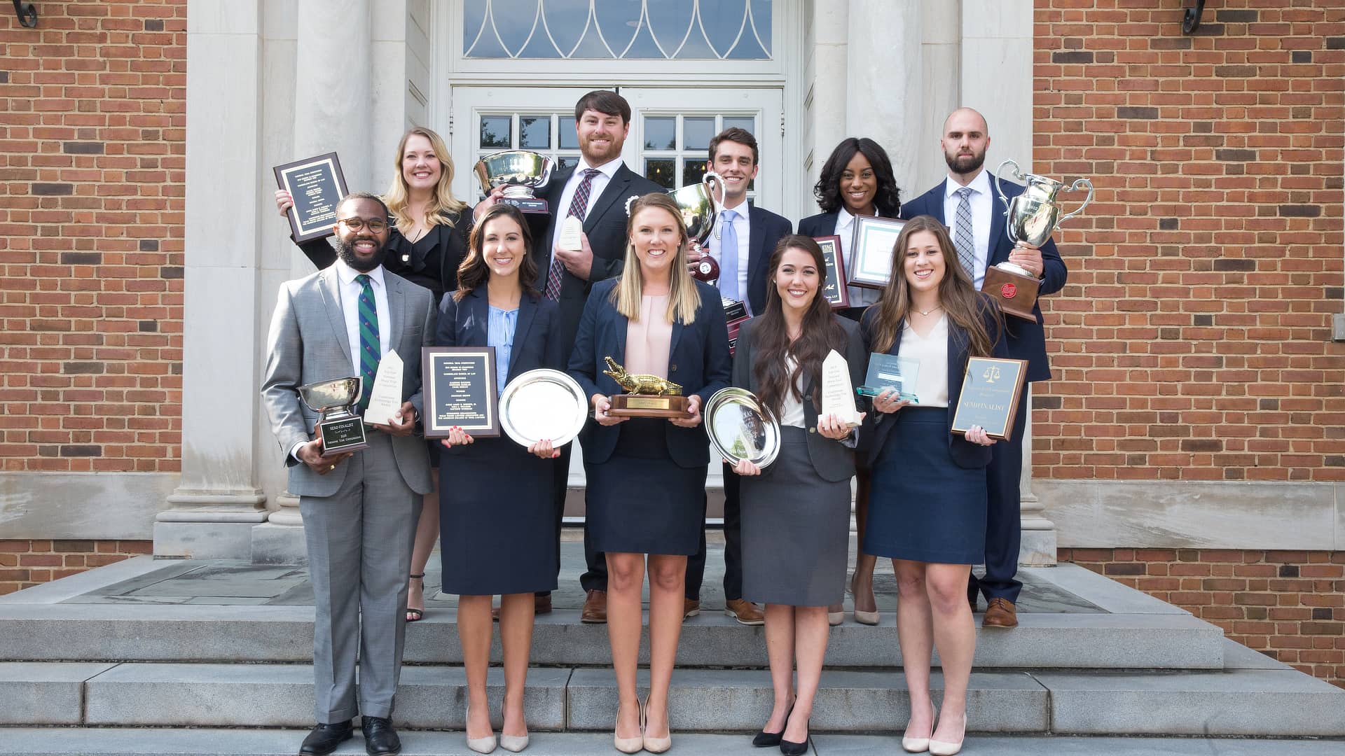 Trial Advocacy Team with Awards
