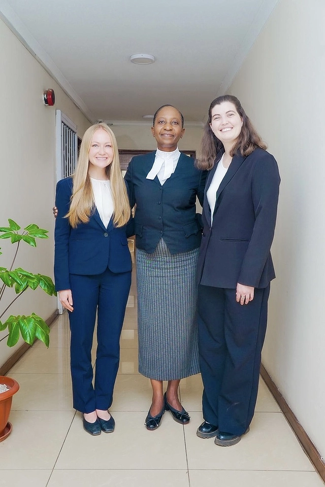 Three female lawyers