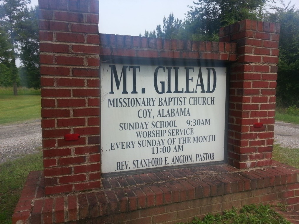 Mt. Gilead Sign