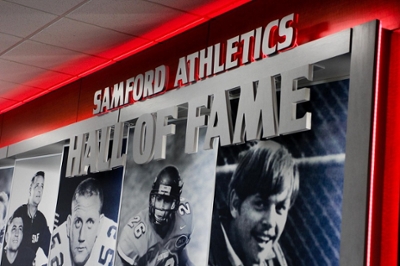 Athletics Hall of Fame Sign