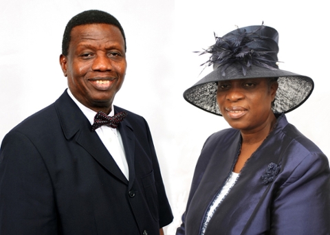 Pastor Adeboye and his wife Folu