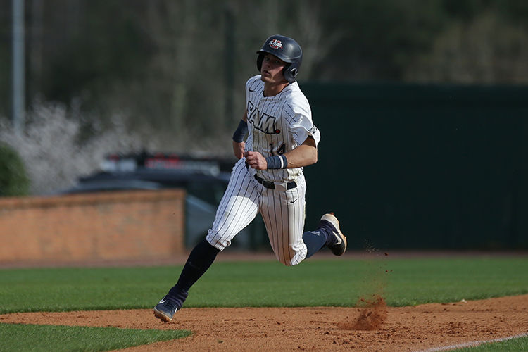 Brooks Carlson running the bases