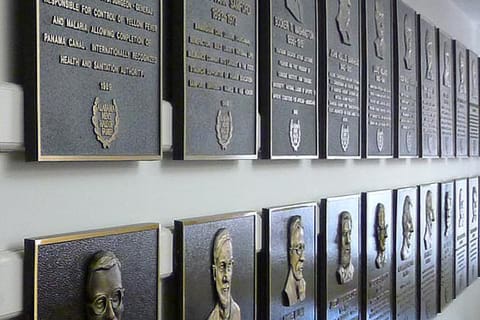 Alabama Hall of Fame Wall Plaques