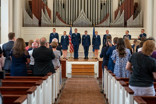 Air Force ROTC Commissioning Ceremony