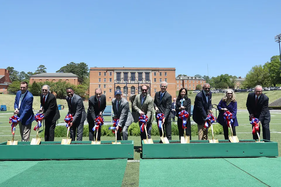 Ground Breaking Ceremony For Campus Rec Complex