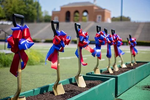 Shovels in Dirt