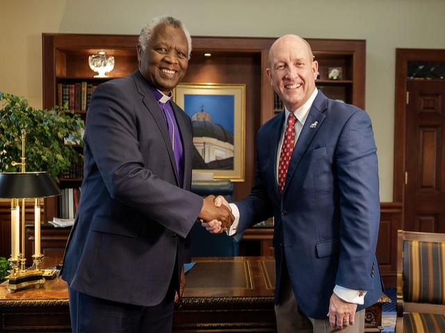 president taylor and rwanda archbishop