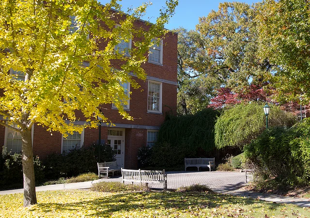 sitting arena outside russell hall