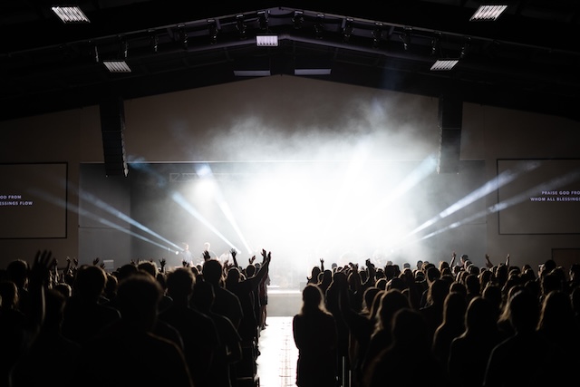 Freshman Retreat concert