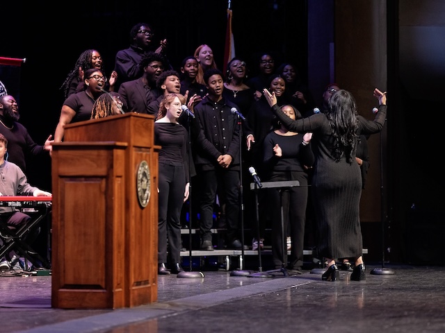 Gospel Choir Singing