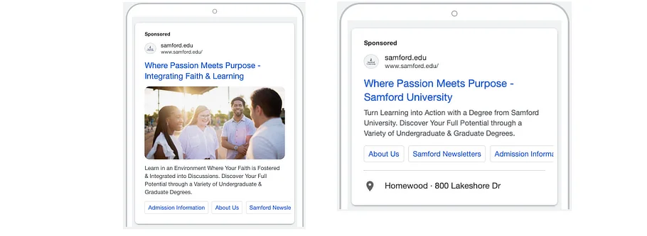 Paid Ad Examples
