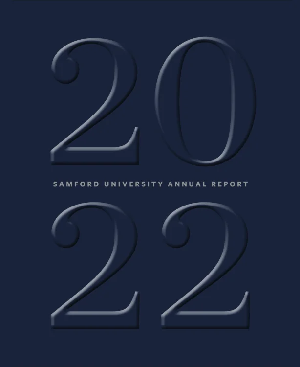 2022 Annual Report Cover