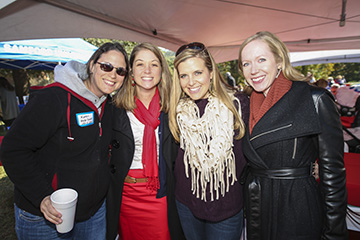 Alumni Enjoying Homecoming Festivities