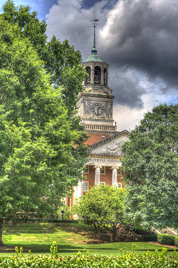 Library with clouds