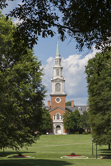 Reid Chapel from the quad