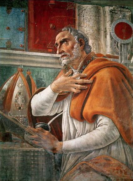 Saint Augustine Portrait by Sandro Botticelli The Yorck Project