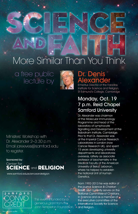 Science and Faith Poster