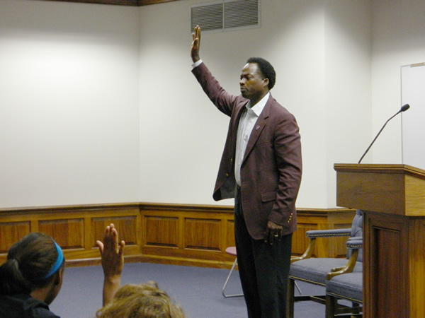 Siran Stacy speaking