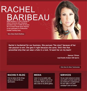 Rachel Baribeau Web Page