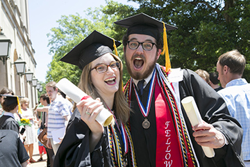 fellows graduates celebrating