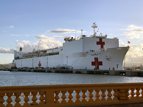 hospital ship
