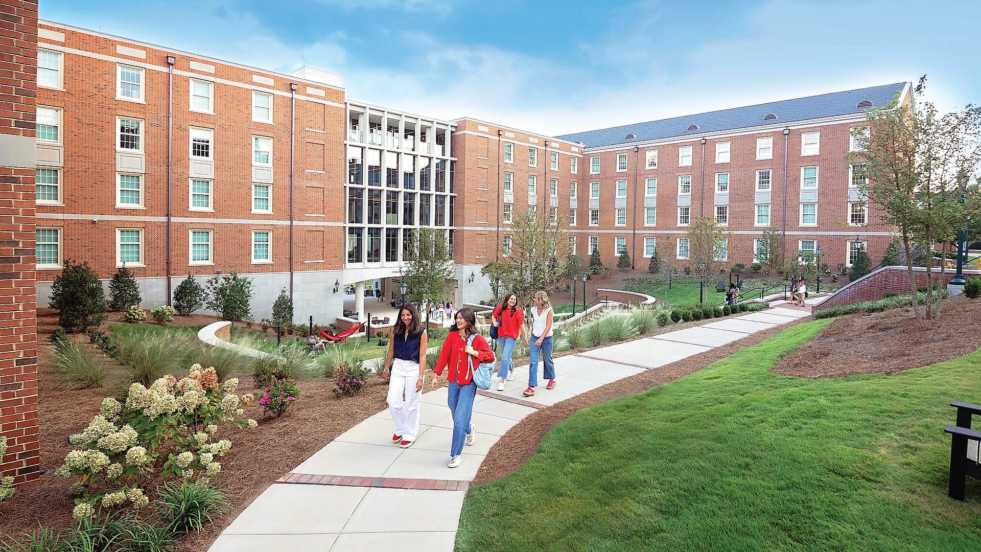 Outside of Mann Building 