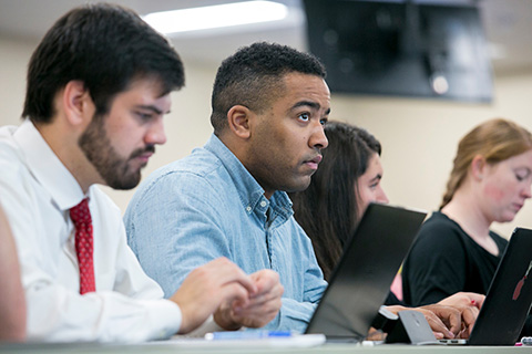 chs students in classroom