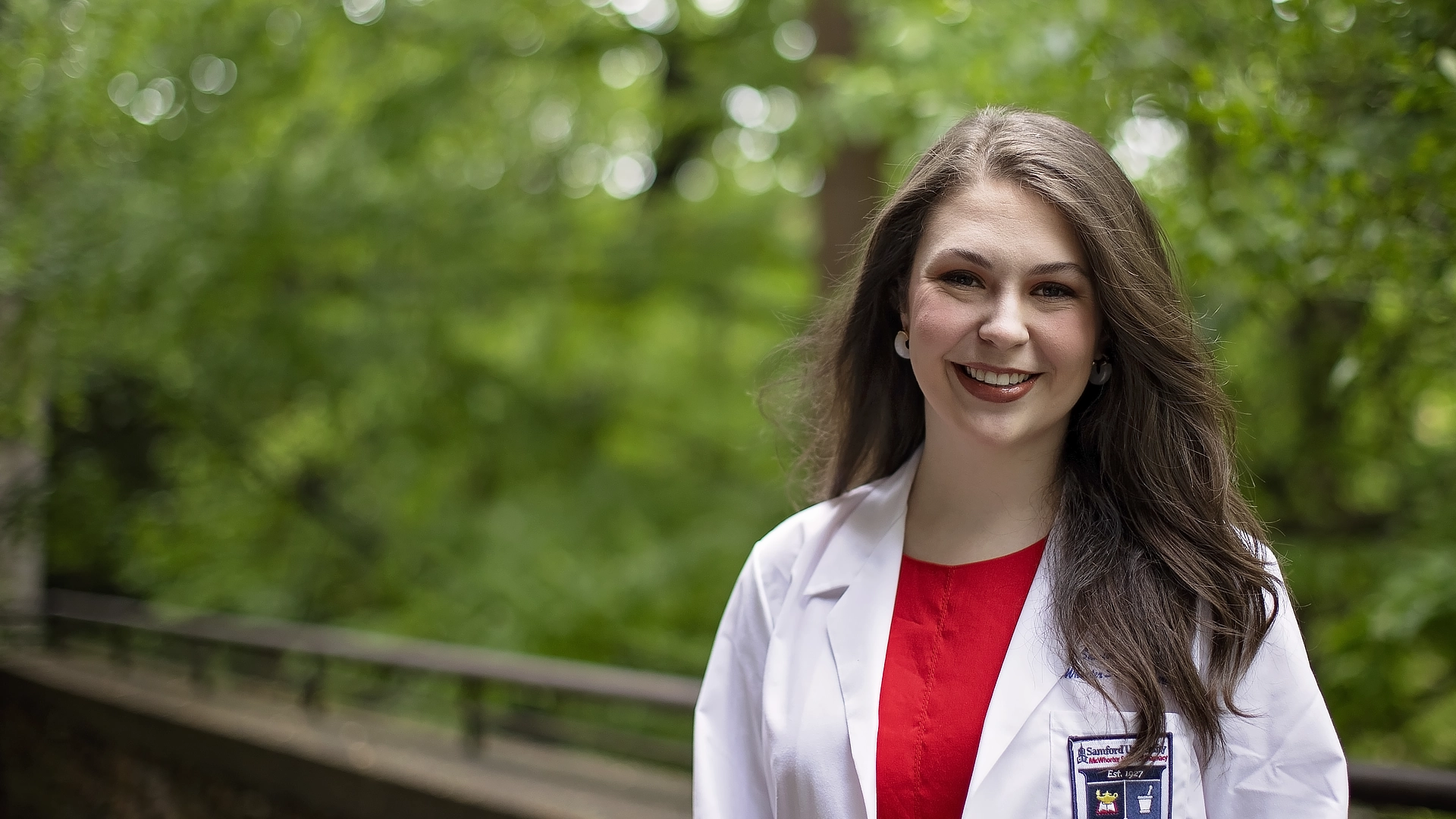 Female pharmacist student