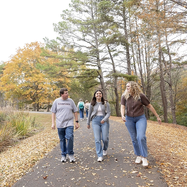 Students Walking