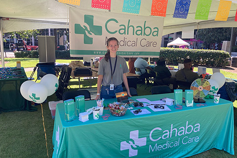 Danielle Hickman with Cahaba Medical