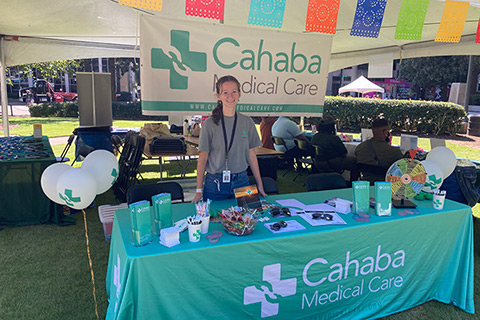 Danielle Hickman with Cahaba Medical
