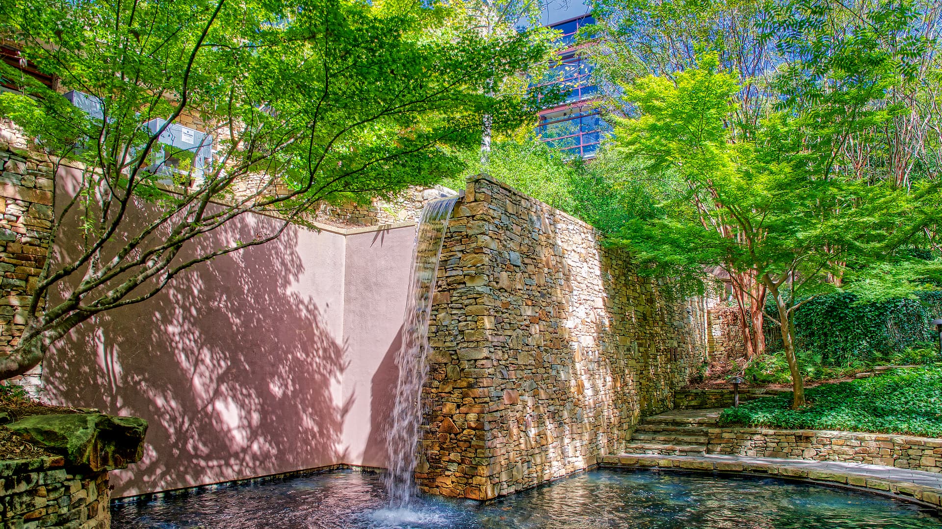 waterfall at CHS