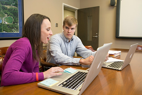 Students on Computers